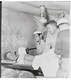 Hanoi Prints: Wounded Soldier