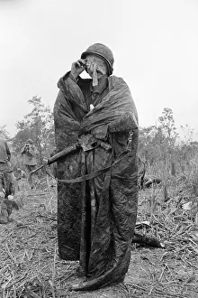 Wounded Soldier in South Vietnam