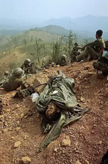 Wounded Vietnamese Troops on Hill 552