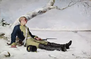 Footwear Prints: Wounded Warrior In The Snow