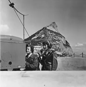 Radio Prints: WRAC In Gibraltar