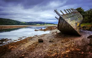 Images Dated 30th September 2013: Wreck at Dulas Bay, Anglesey, Wales