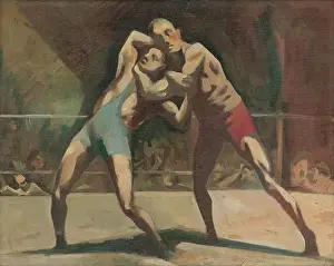 Art Gallery Prints: Wrestlers