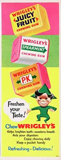 Huty25095 Prints: Wrigley's Chewing Gum