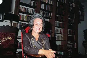 Writer Betty Friedan at Desk