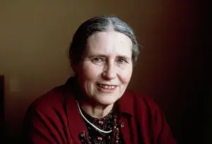 Iranian Prints: Writer Doris Lessing