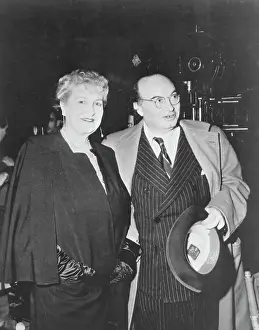 Movie Studio Prints: Writer Franz Werfel and Wife Alma Mahler Werfel