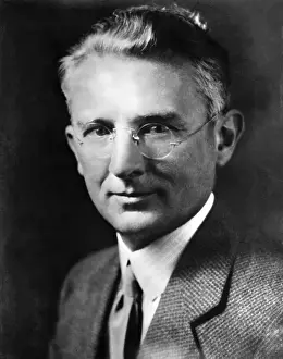 Eyeglasses Prints: Writer and Lecturer Dale Carnegie