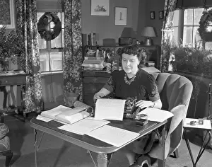 Typing Prints: Writer Sally Benson