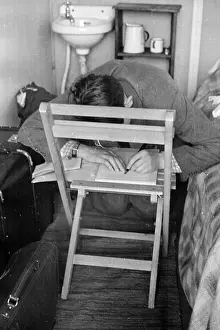 Emigration And Immigration Prints: Writing Letter