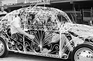Volkswagen Prints: Wroght Iron Vw Bug