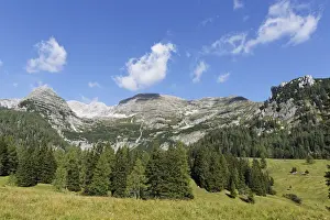 Massif Prints: Wurzeralm alp, Warscheneck mountain and Toter Mann mountain
