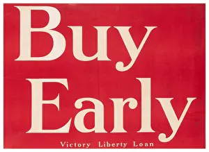 Gado Posters Prints: WW1 Liberty Loan Poster