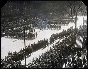 Infantry Prints: WWI Infantry Marching