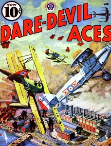 Wwii Prints: WWII Dogfight over Factories