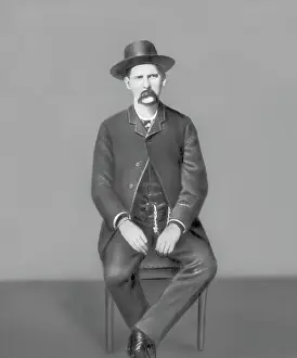 Legs Crossed Prints: Wyatt Earp
