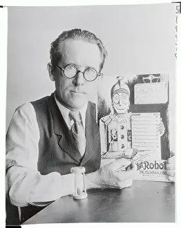 Wycliffe Hill Demonstrating His Plot Genie