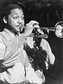 Wynton Marsalis Playing the Trumpet
