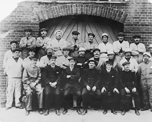 Burton Prints: Yachting Crew of 1914
