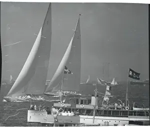 Yachts Competing in Race