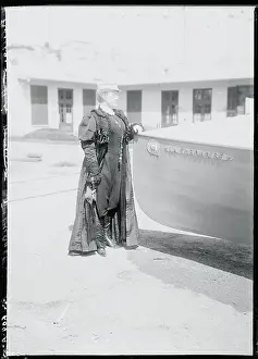 Yachtswoman Madame du Gast