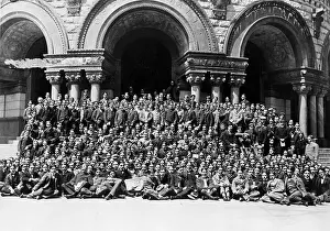 Class Prints: Yale Graduating Class; Pose
