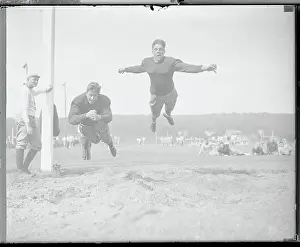 New Haven Prints: Yale University Football Players During Workout