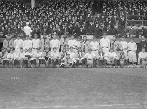 Yankee Baseball Team Playing at opening Game