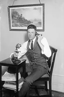 Yankee Bob Meusel on Telephone