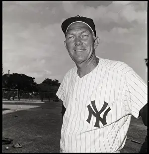 Yankee Coach Bill Dickey In Uniform