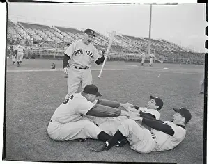Phoenix Prints: Yankee Players Exercising