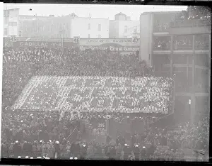 Yankee Stadium Crowd Celebrating Game Spirit
