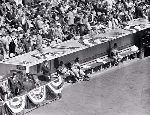 Yankee Teammates Sitting n Bench