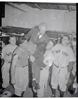 Yankees Carrying Kenesaw Mountain Landis