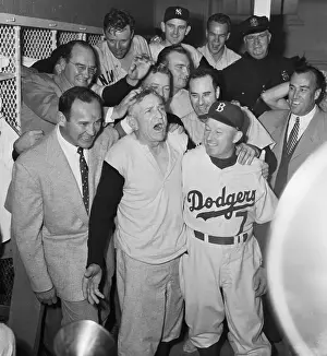 Yankees Celebrating