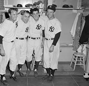 Yankees Celebrating Victory