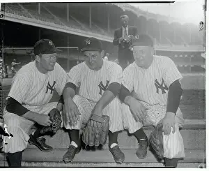 Yankees Conversing in Private