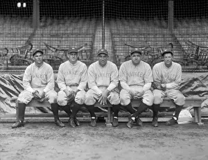 Partnership Prints: Yankees Outfielders of 1928