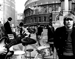 The Yardbirds With Beck Performing Outside