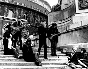 The Yardbirds With Beck Performing Outside