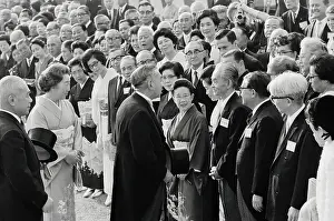 Nagako Prints: Yasunari Kawabata Greeted by Emperor Hirohito