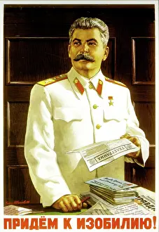 Communist Prints: A Five Year Plan in 4 Years - We will do it