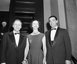 Yehudi Menuhin, Wife And Ian Maxwell
