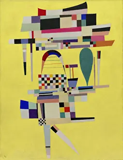Kandinsky Prints: Yellow Painting
