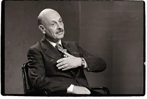 Yigal Yadin Gives Interview
