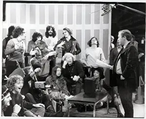 Talk Show Prints: Yippies Overrun David Frost's TV Show