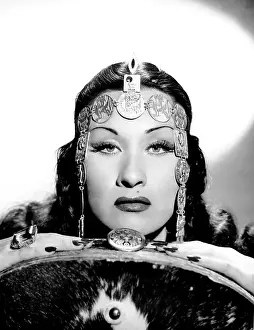 Acr059278 Prints: Yma Sumac Portrait
