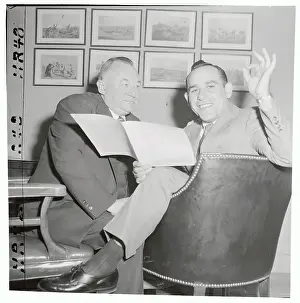 Weiss Prints: Yogi Berra with George Weiss