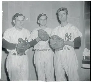 Yogi Berra with Players