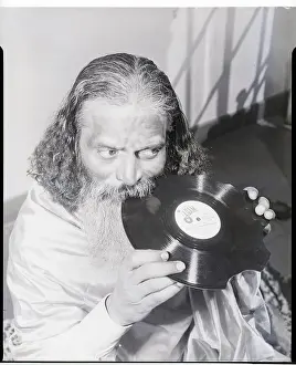 Yogi L.S. Rao Chewing Phonograph Record